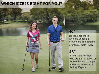 Professional Golf Swing Training Aid for Strength, Flexibility, and Tempo Enhancement for Men and Women