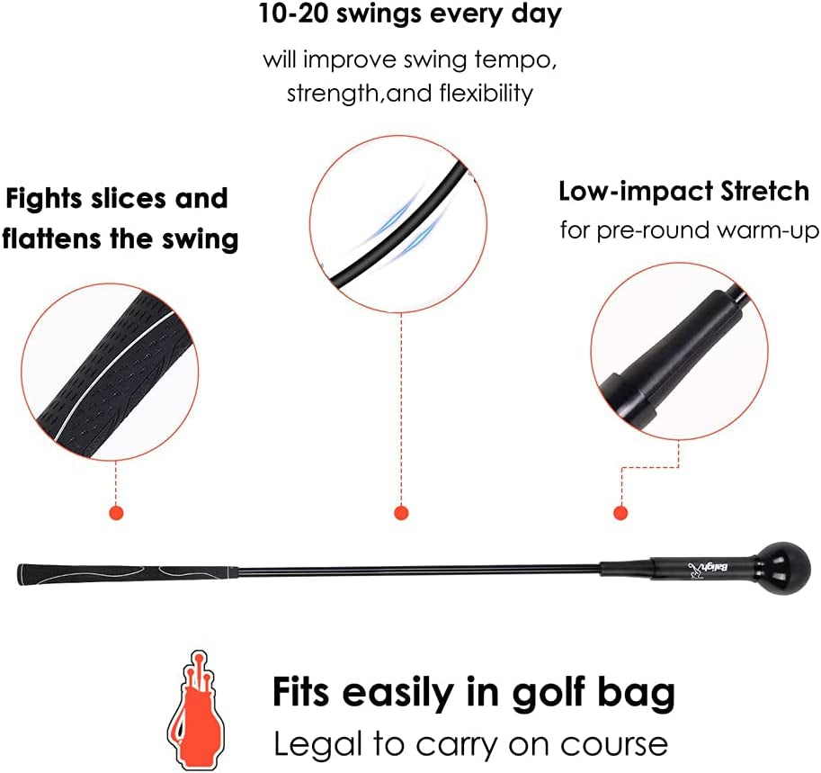 Professional Golf Swing Training Aid for Strength, Flexibility, and Tempo Enhancement for Men and Women